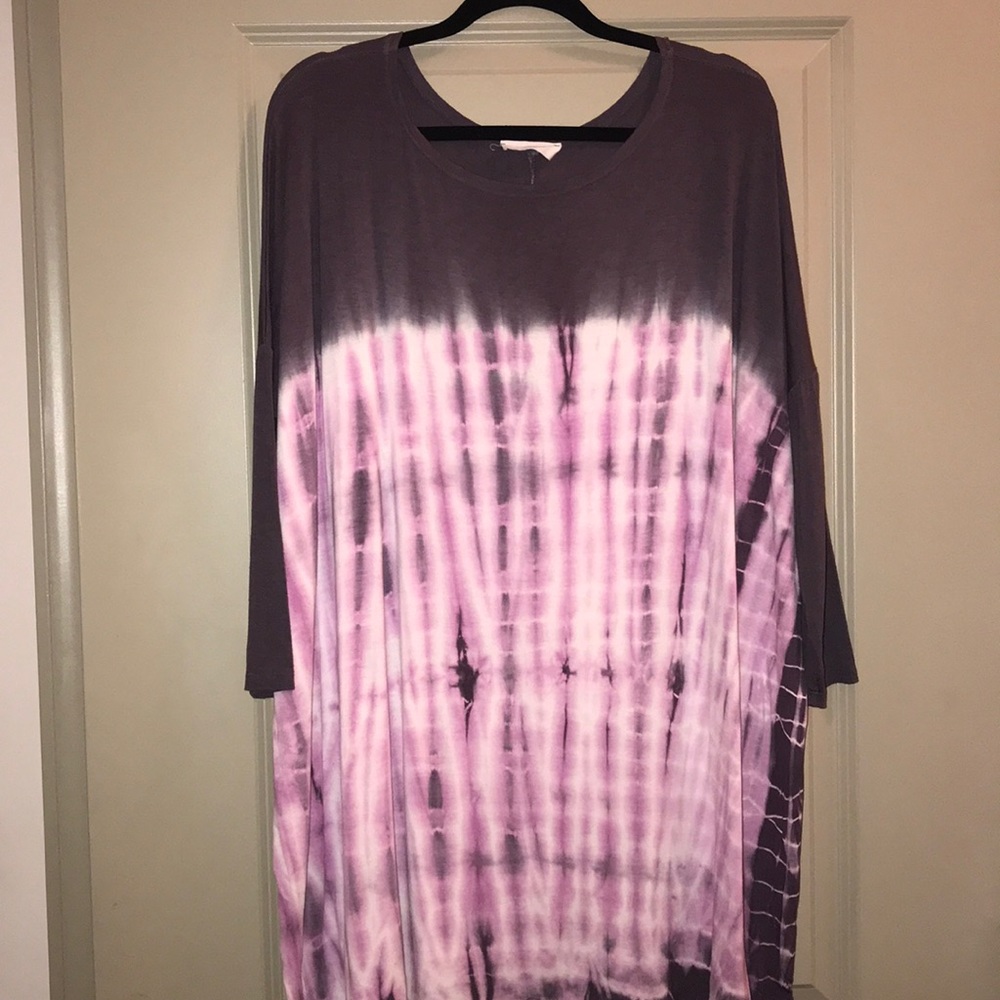 Purple Watercolor Tunic/Dress